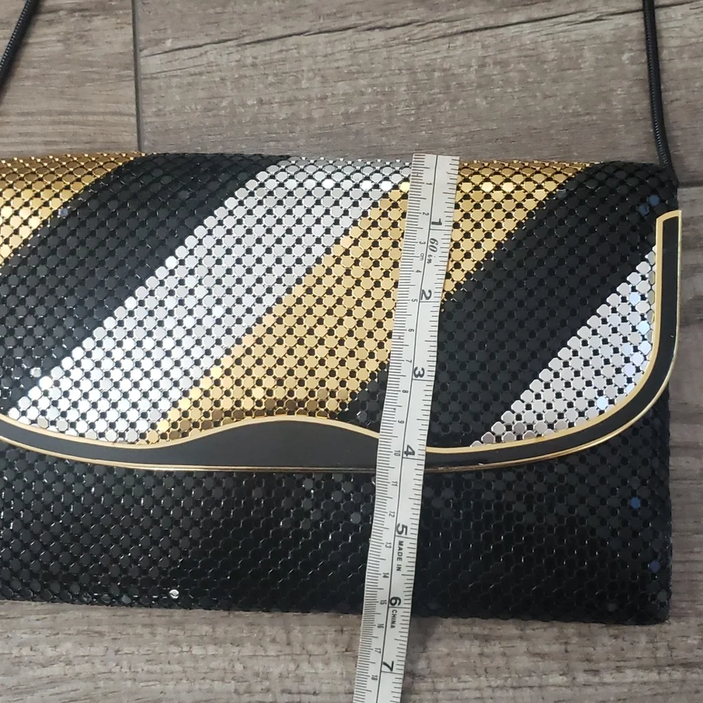 Shiny Disco 3 Toned shoulder bag
